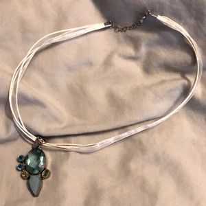 Art Deco style pendant, comes with white necklace